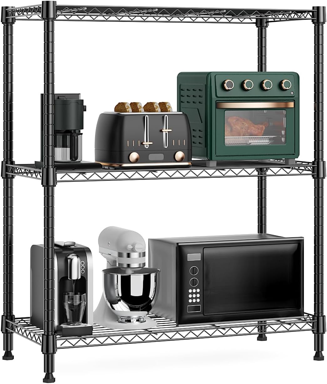 Adjustable Heavy-Duty Wire Storage Shelf