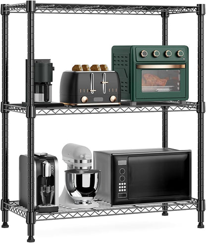 Adjustable Heavy-Duty Wire Storage Shelf